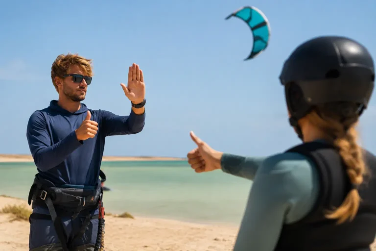 Kitesurfing Hand Signals Explained: Essential Signals Every Rider Should Know